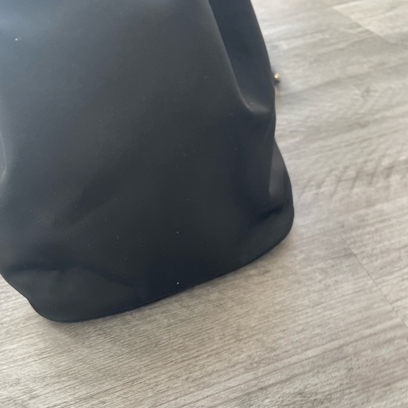 Prada Black Nylon Drawstring Mini Backpack with Gold Hardware - Picture 8 of 16